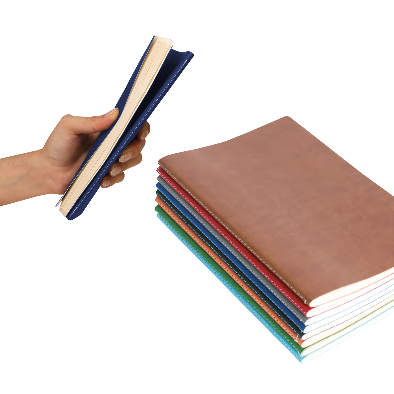 SIHHİYE SİYAH TERZİ DİKİŞLİ DEFTER (13X21 CM) 3
