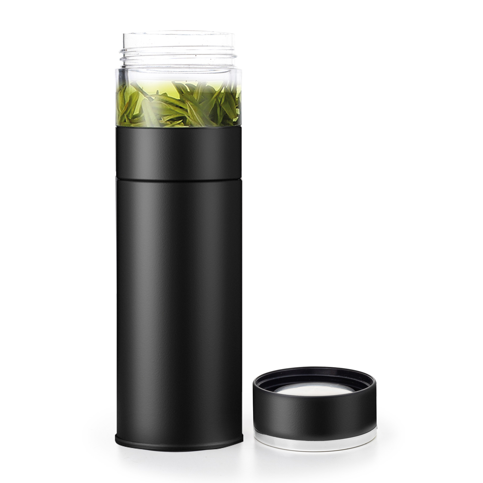 AKŞEHİR SİYAH 450 ML DERECELİ TERMOS 2