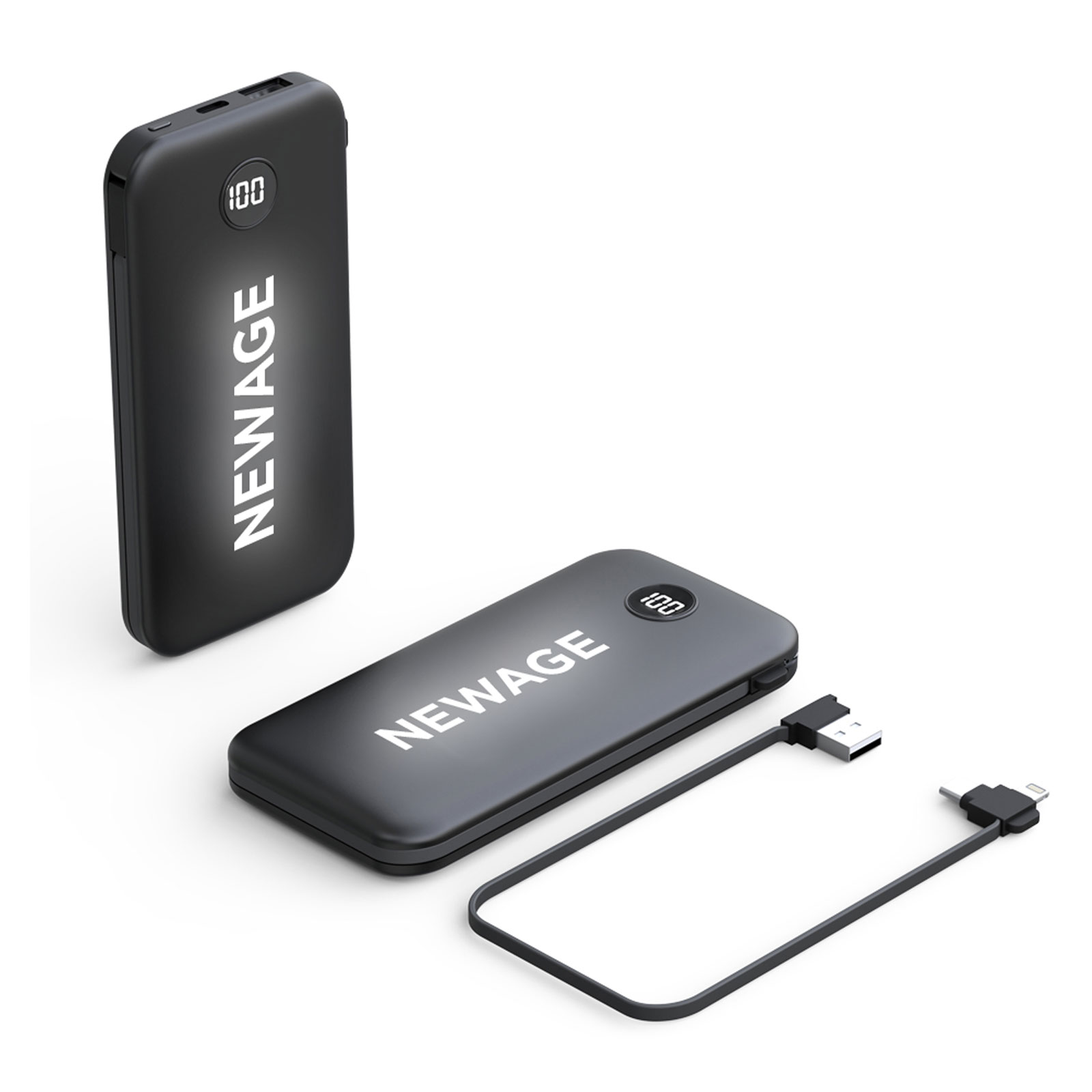 ÖLÜDENİZ 10.000 MAH SİYAH POWERBANK 2