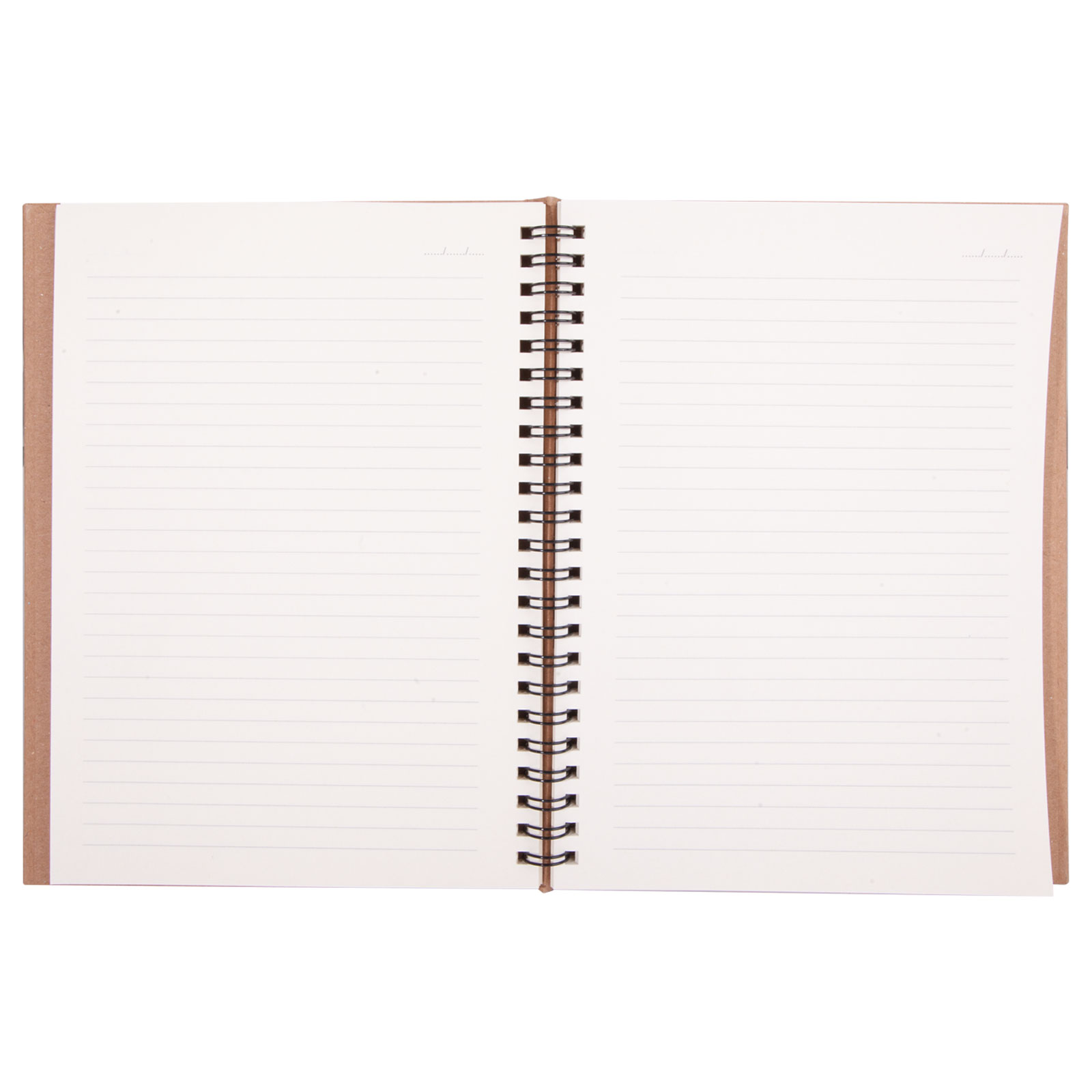 BASINEVLERİ KRAFT SPİRALLİ TARİHSİZ DEFTER (15X21 CM) 3