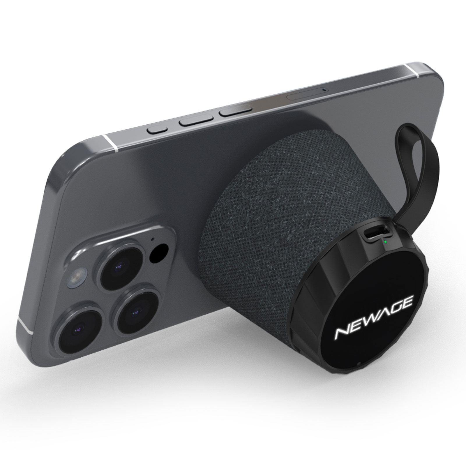 YANKI SİYAH BLUETOOTH MIKNATISLI IŞIKLI HOPARLÖR 2