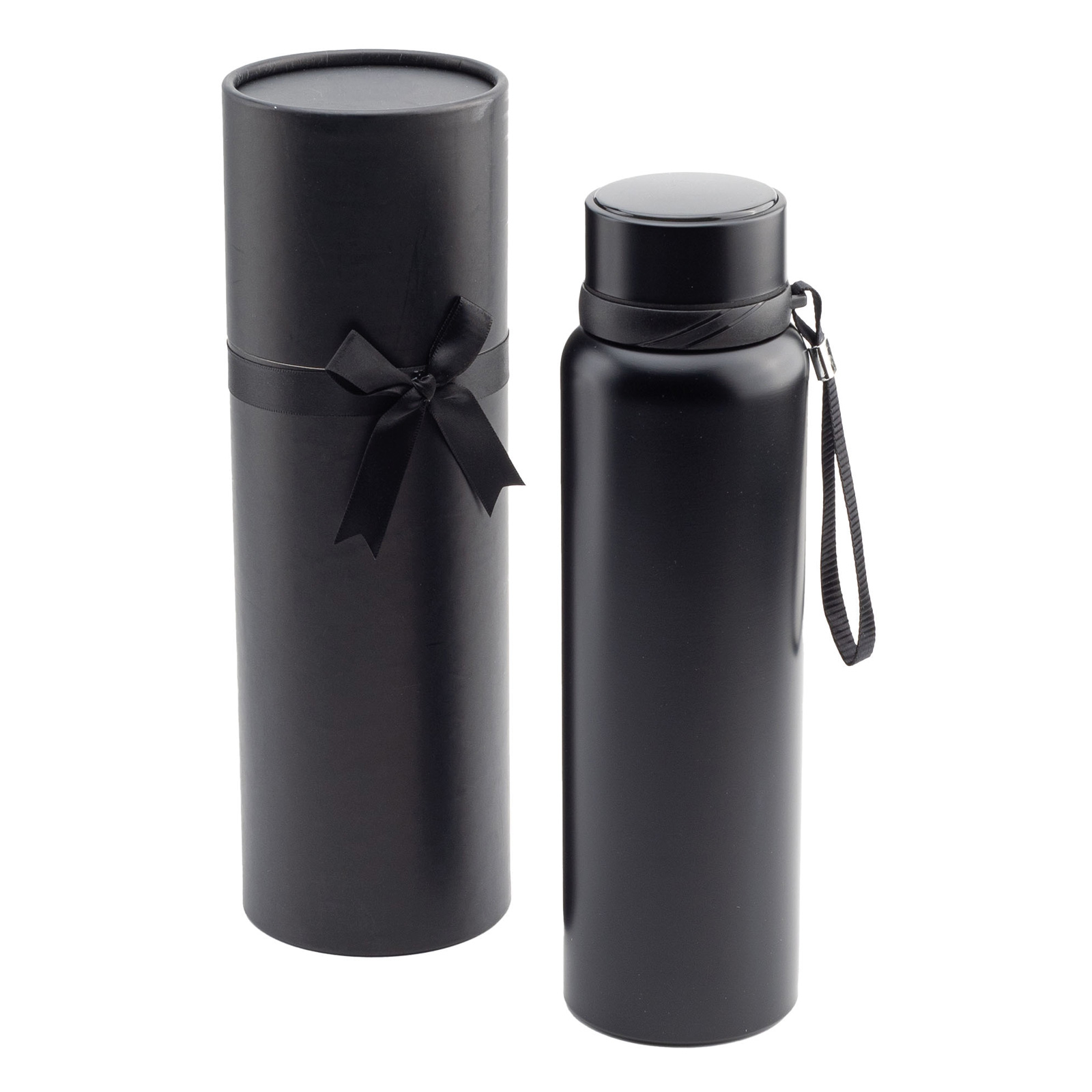 GÖYNÜK SİYAH 1000 ML DERECELİ TERMOS 2