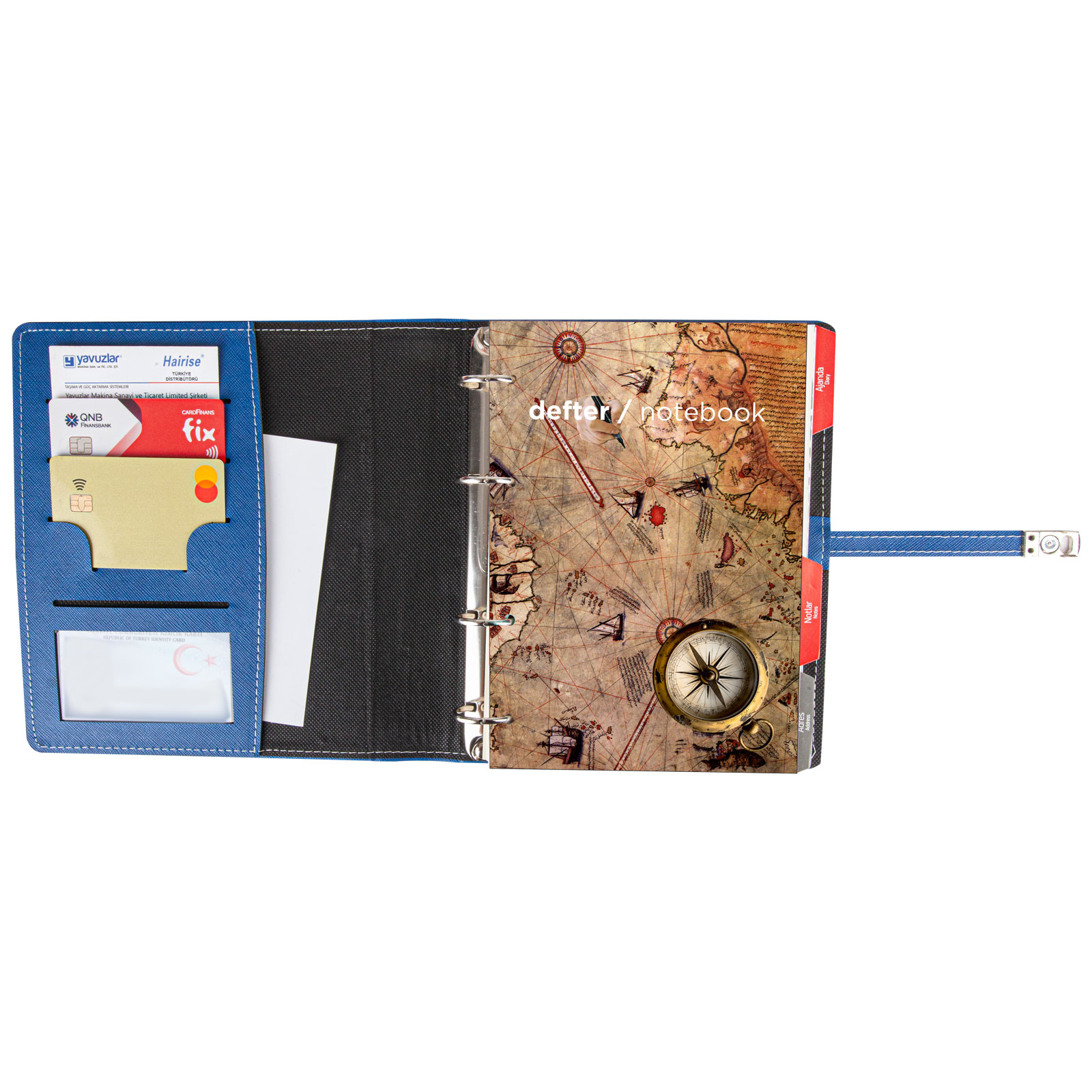 AYDINLIKEVLER SİYAH ORGANİZER DEFTER (18x21,5 CM) 2