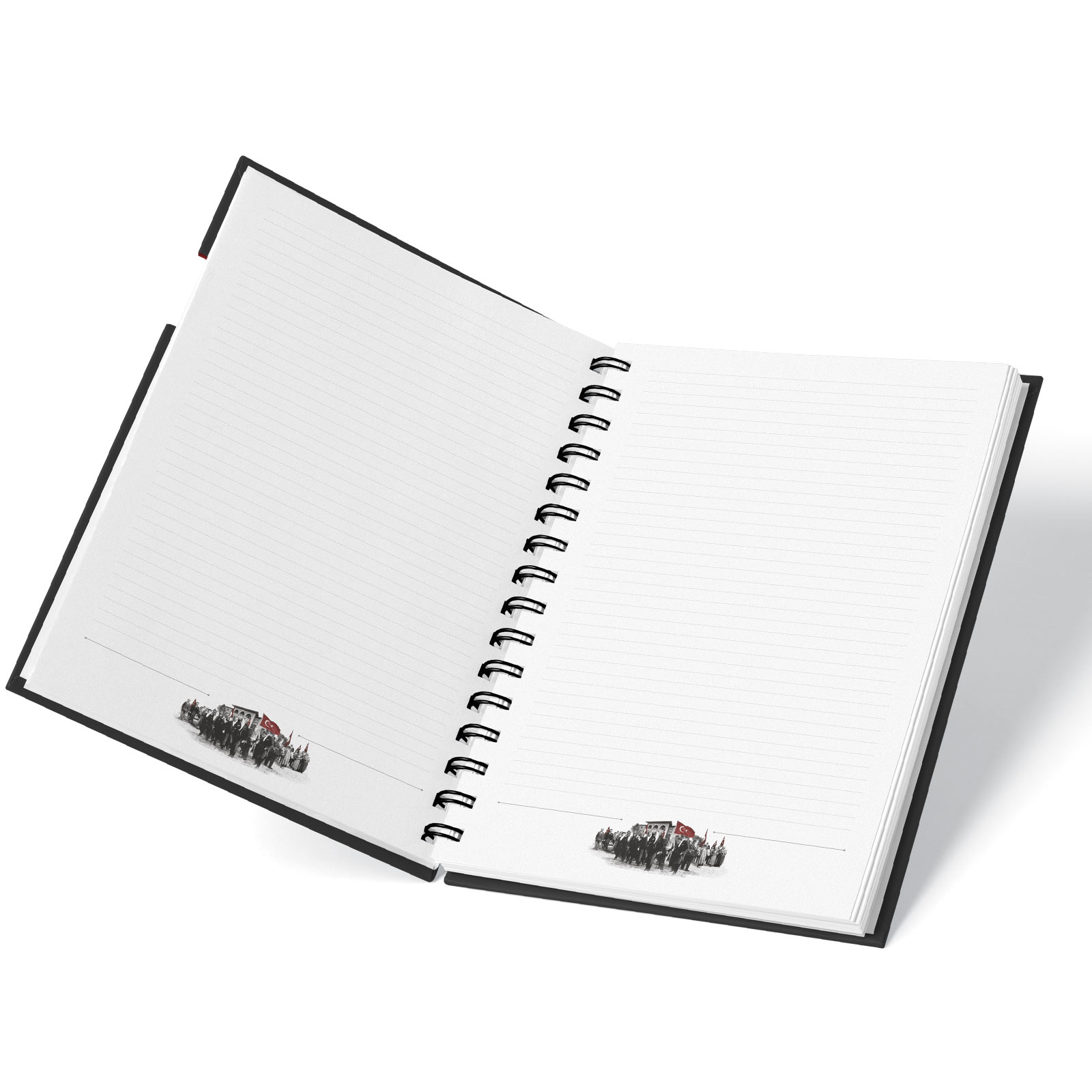 PARLA KUŞE MUKAVVA SIVAMA SPİRALLİ DEFTER (15X21CM) 2