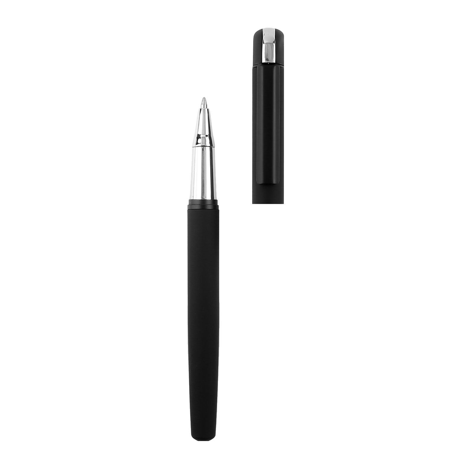 KURŞUNLU SİYAH METAL ROLLER KALEM 2